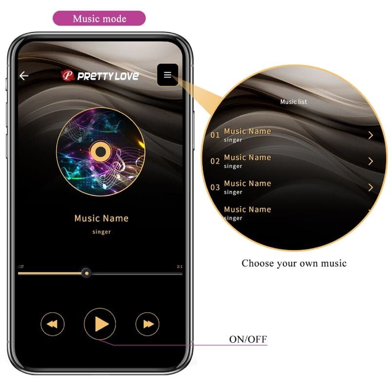 PRETTY LOVE - BILLY VIBRATION REMOTE CONTROL PURPLE FREE APP thumb 15