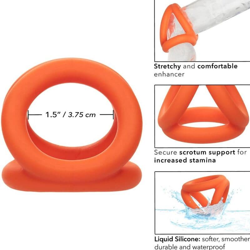 CALEXOTICS - ALPHA TRI-RING ORANGE thumb 11