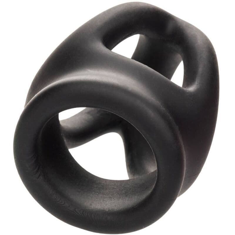 CALEXOTICS - ALPHA DUAL CAGE RING BLACK thumb 6
