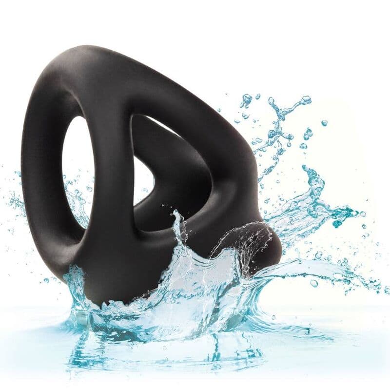 CALEXOTICS - ALPHA DUAL CAGE RING BLACK thumb 9