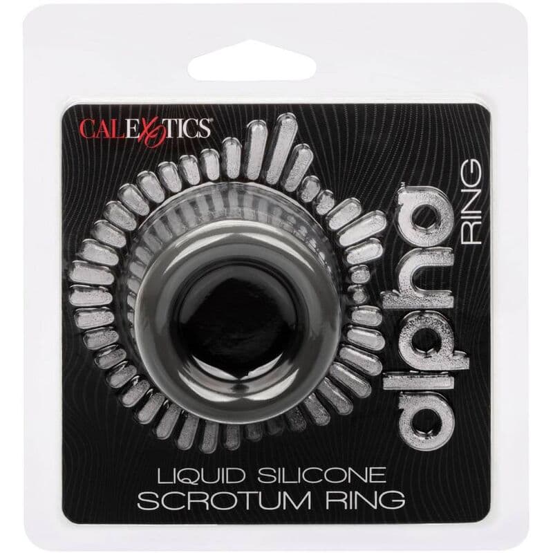 CALEXOTICS - ALPHA SCROTUM STRETCHING RING BLACK thumb 2
