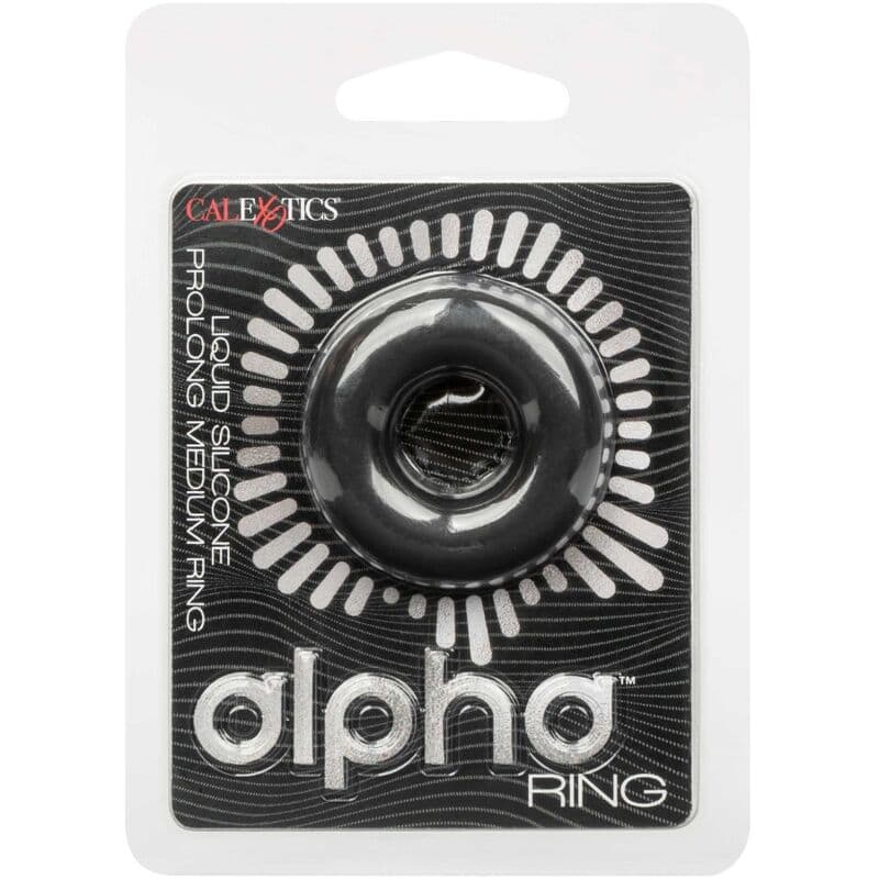 CALEXOTICS - ALPHA PROLONG MEDIUM RING BLACK thumb 2