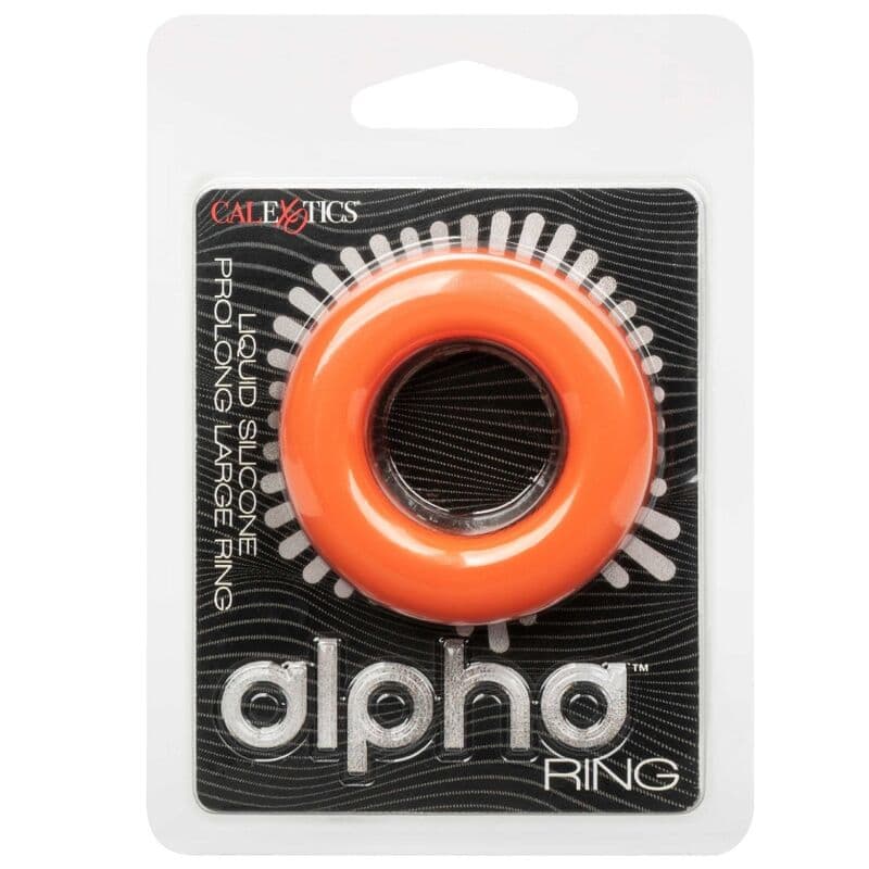 CALEXOTICS - ALPHA PROLONG LARGE RING ORANGE thumb 2