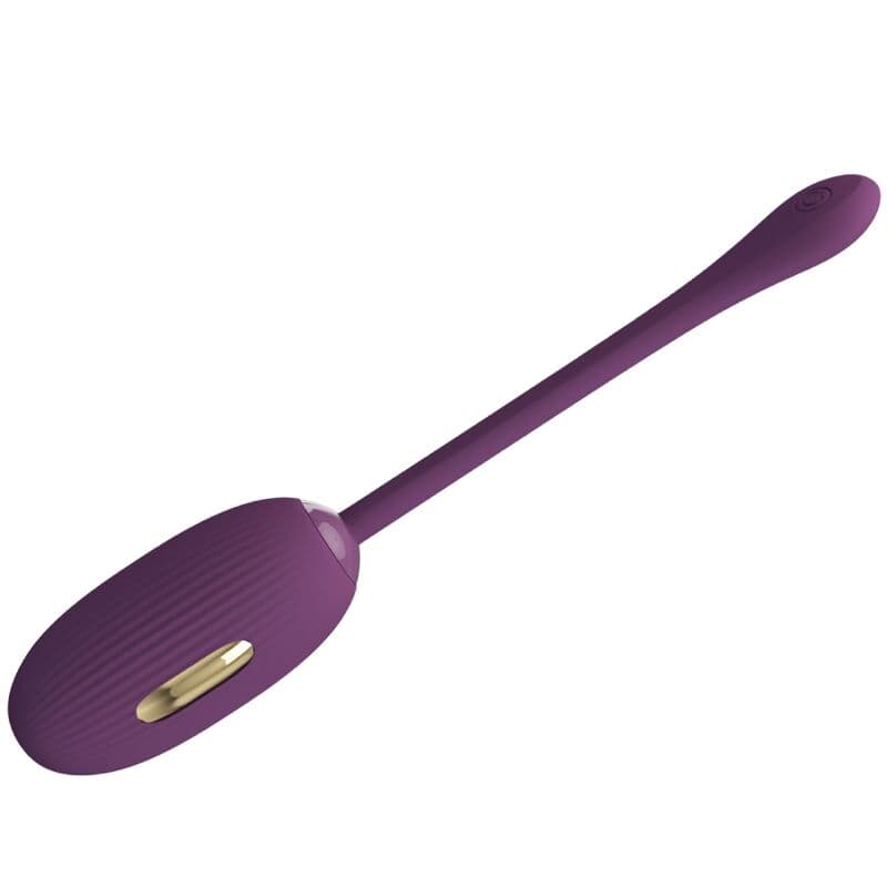 PRETTY LOVE - DOREEN PURPLE RECHARGEABLE VIBRATING EGG thumb 2