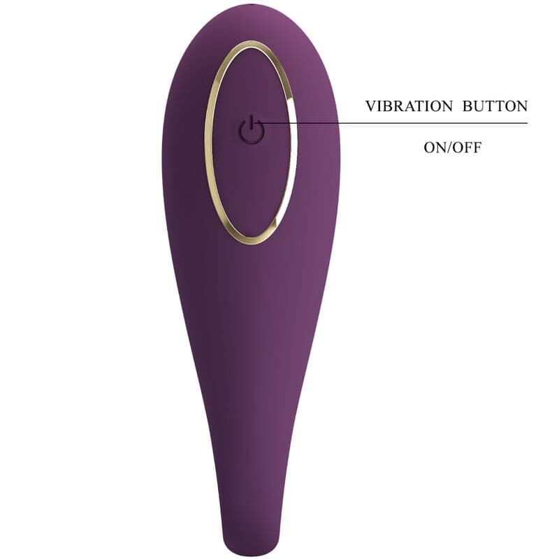 PRETTY LOVE - AUGUST REMOTE GLOBAL DOUBLE PLEASURE VIBRATOR thumb 5