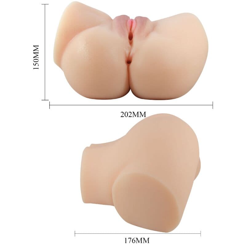 CRAZY BULL - REALISTIC VAGINA AND ANUS EMILIA VIBRATOR thumb 6
