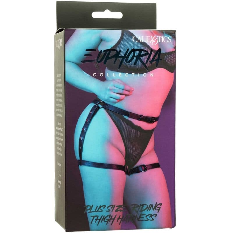 CALEXOTICS - EUPHORIA PLUS SIZE RIDING THIGH HARNESS thumb 3