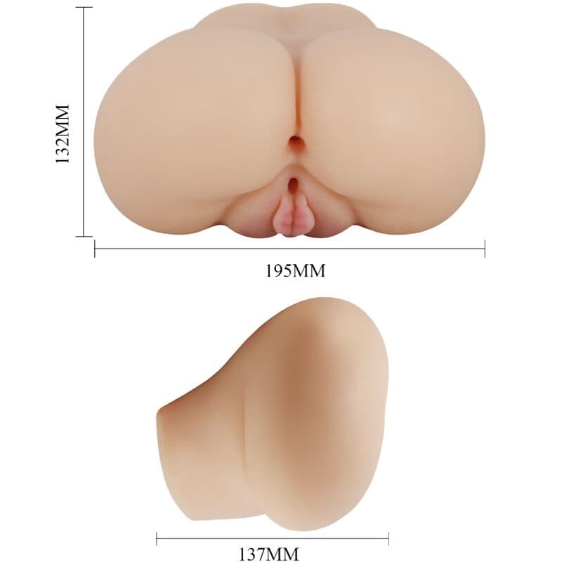 CRAZY BULL - REALISTIC VAGINA AND ANUS LUNA VIBRATOR thumb 6