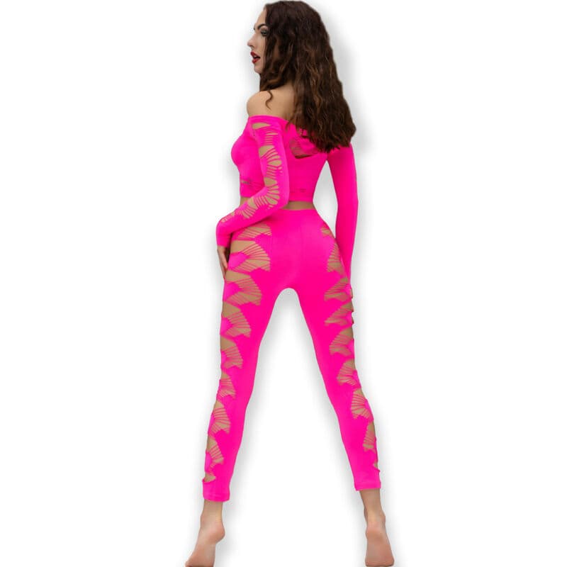 CHILIROSE - CR 4632 TOP & PANT FUCHSIA S/L thumb 2