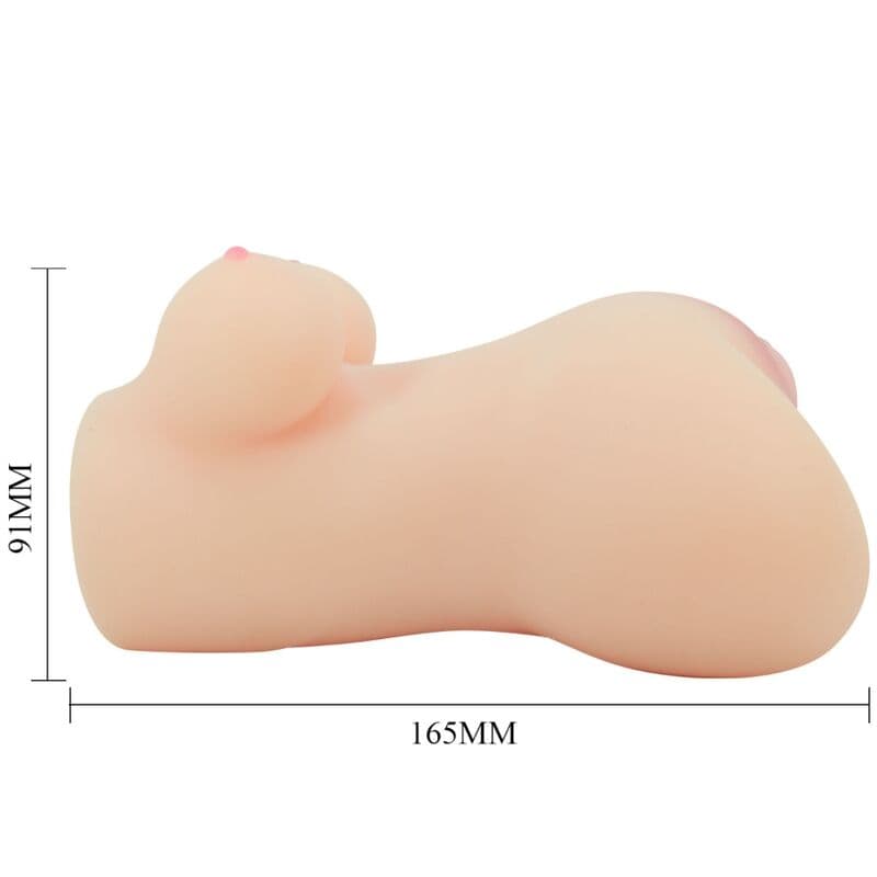 CRAZY BULL - REALISTIC VAGINA AND ANUS HANNAH VIBRATOR thumb 7
