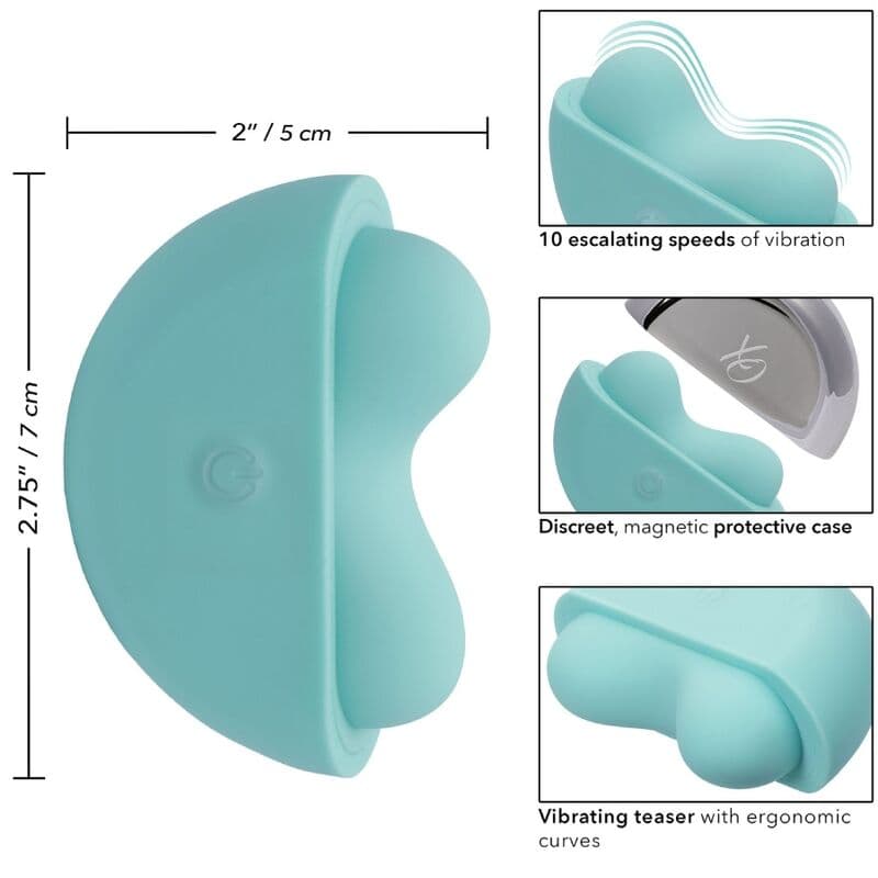 CALEXOTICS - OVATION APPLAUSE STIMULATOR AQUA GREEN thumb 13