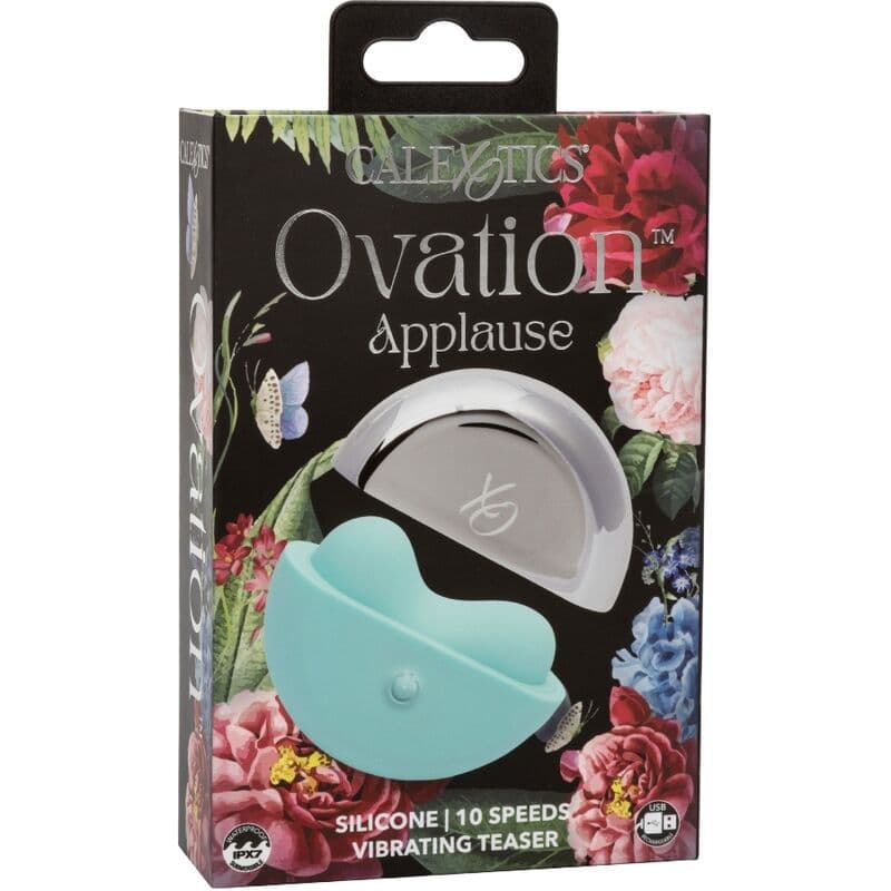 CALEXOTICS - OVATION APPLAUSE STIMULATOR AQUA GREEN thumb 3