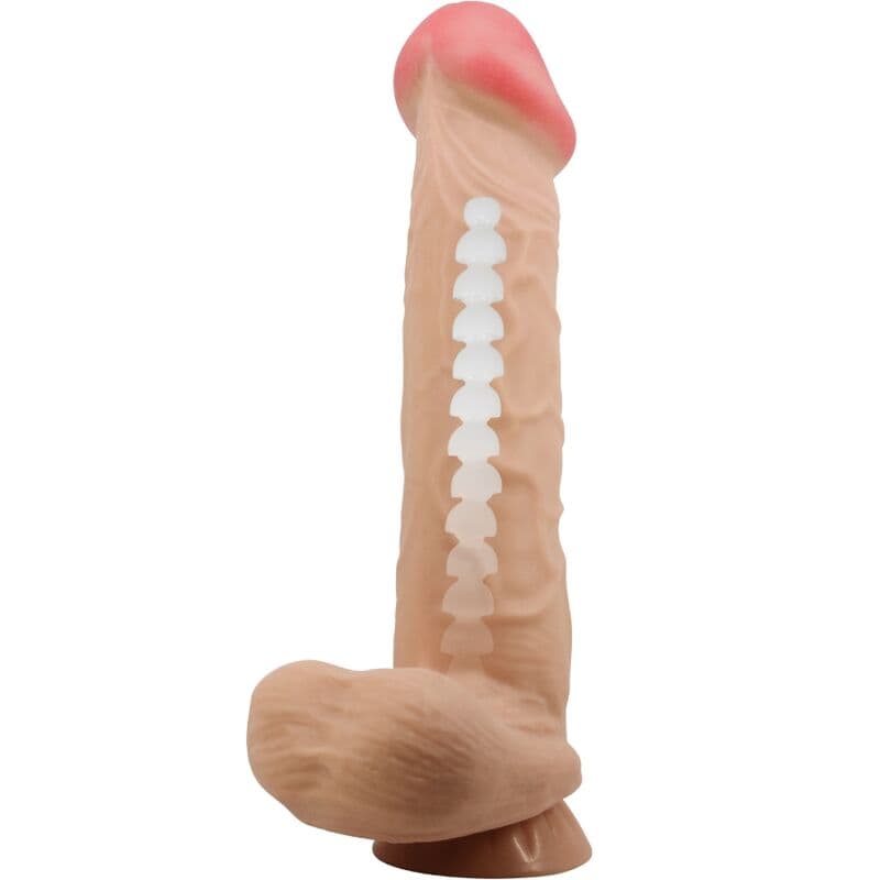 PRETTY LOVE - SLIDING SKIN SERIES REALISTIC DILDO WITH SLIDING SKIN SUCTION CUP FLESH 26 CM thumb 5