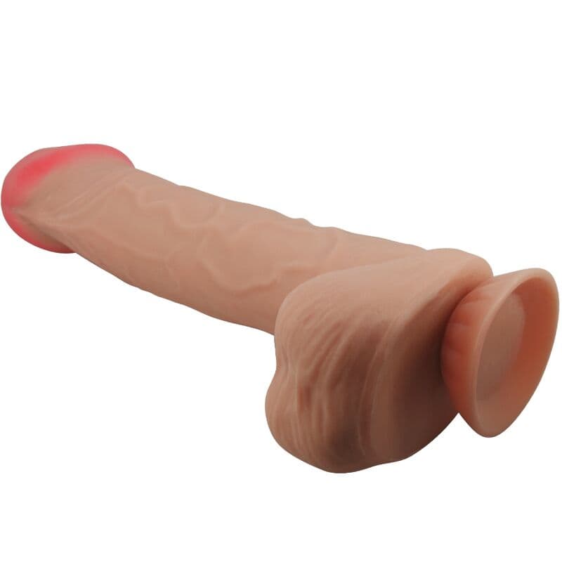 PRETTY LOVE - SLIDING SKIN SERIES REALISTIC DILDO WITH SLIDING SKIN SUCTION CUP FLESH 26 CM thumb 2