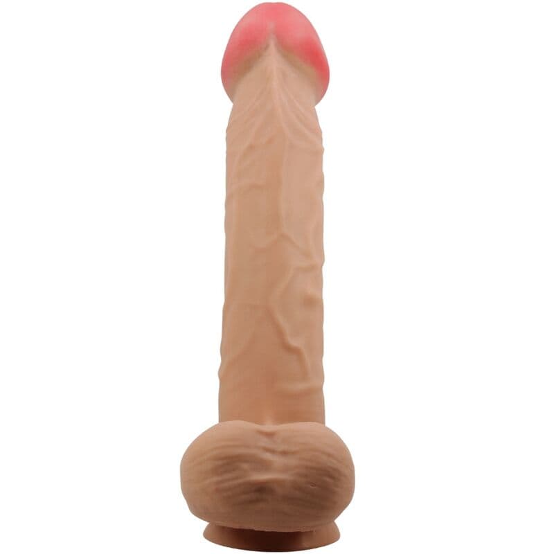 PRETTY LOVE - SLIDING SKIN SERIES REALISTIC DILDO WITH SLIDING SKIN SUCTION CUP FLESH 26 CM thumb 4