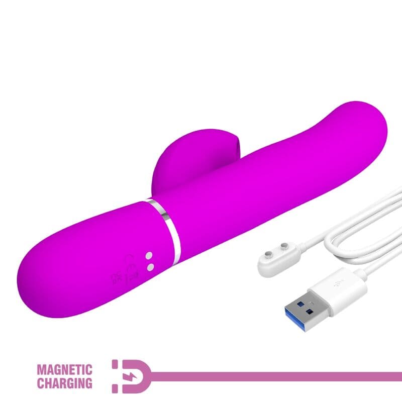 PRETTY LOVE - PERLITA MULTIFUNCTION 3 IN 1 G-SPOT VIBRATOR VIOLET thumb 9