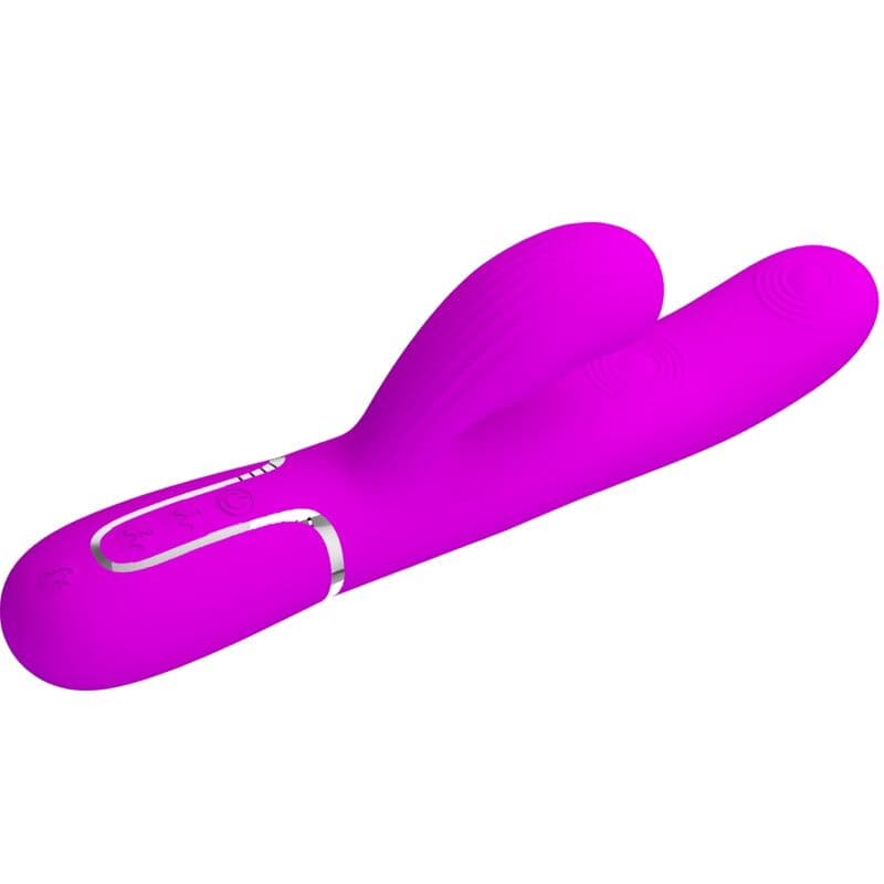PRETTY LOVE - PERLITA MULTIFUNCTION 3 IN 1 G-SPOT VIBRATOR VIOLET thumb 3