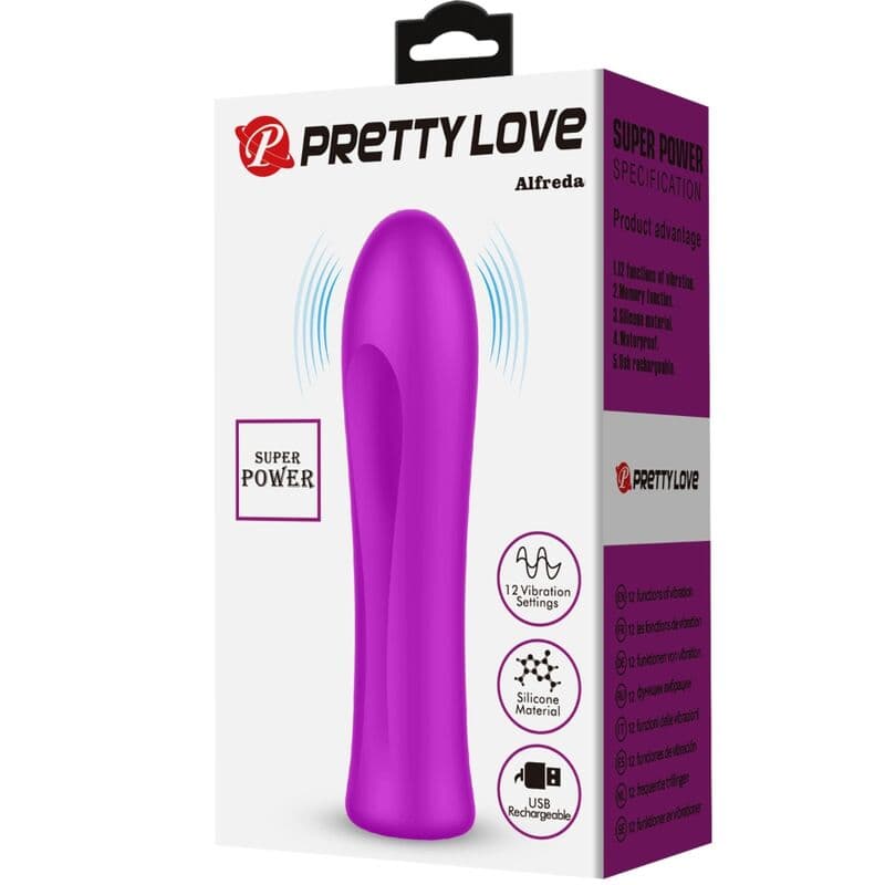 PRETTY LOVE - ALFREDA SUPER POWER VIBRATOR VIOLET thumb 8