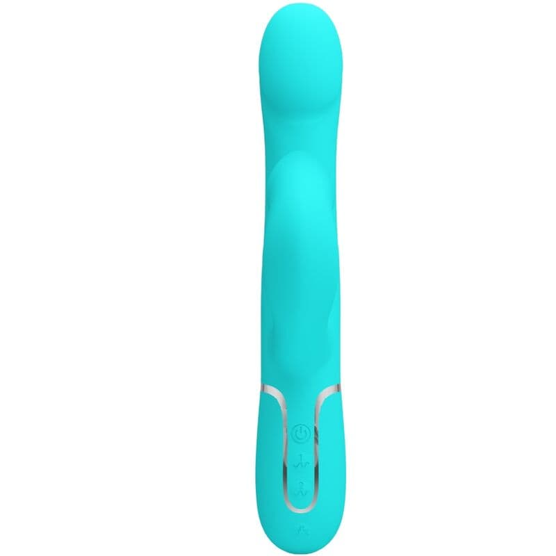 PRETTY LOVE - RABBIT VIBRATOR PEARLS AQUA GREEN thumb 2