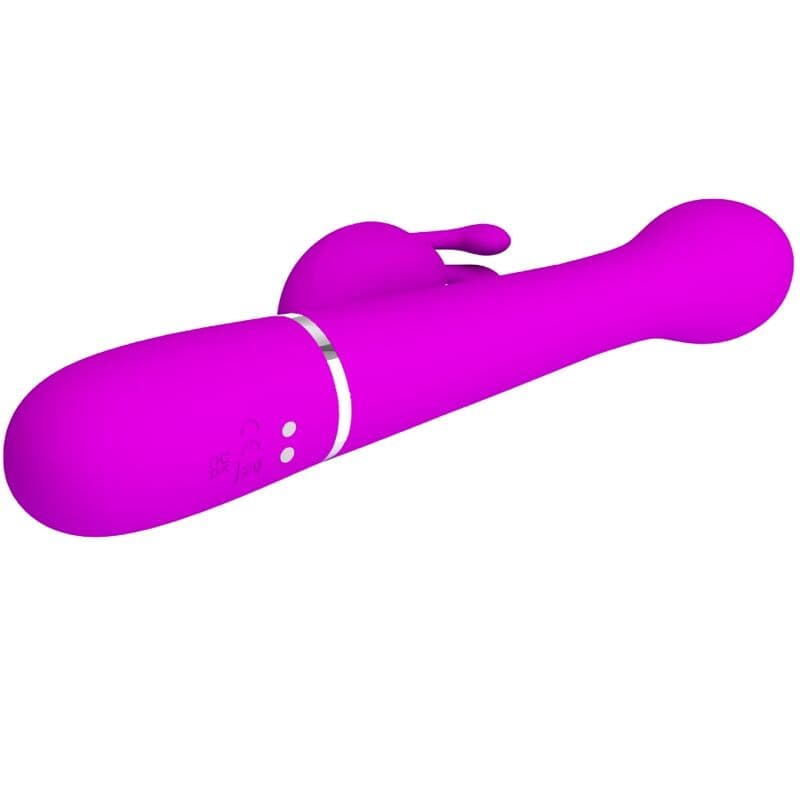 PRETTY LOVE - DEJON RABBIT VIBRATOR 3 IN 1 MULTIFUNCTION VIOLET thumb 6
