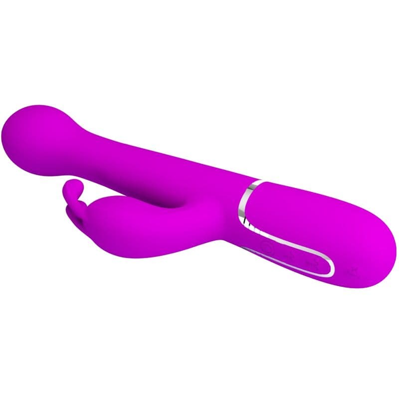 PRETTY LOVE - DEJON RABBIT VIBRATOR 3 IN 1 MULTIFUNCTION VIOLET thumb 4