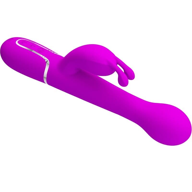 PRETTY LOVE - DEJON RABBIT VIBRATOR 3 IN 1 MULTIFUNCTION VIOLET thumb 5