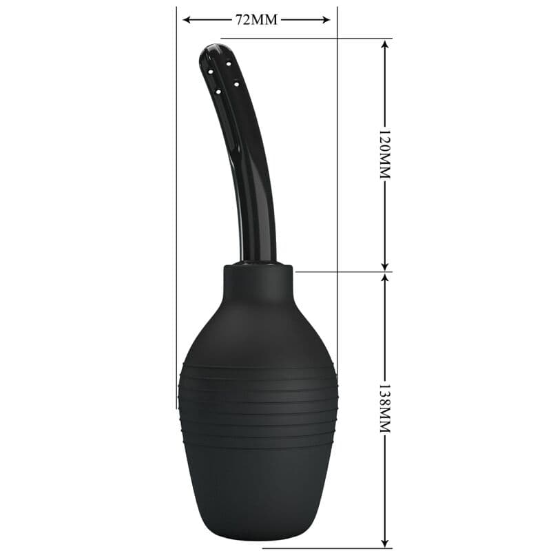 MR PLAY - ANAL DOUCHE BLKC SUPER POWER BLACK thumb 5