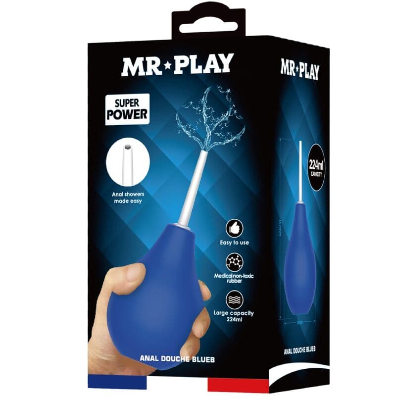 MR PLAY - ANAL DOUCHE BLUEB SUPER POWER BLUE thumb 7