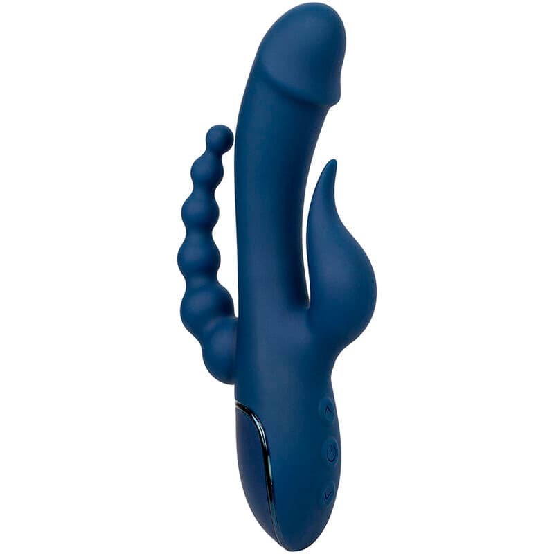 CALEXOTICS - VIBRATOR TRIPLE ORGASM BLUE thumb 3