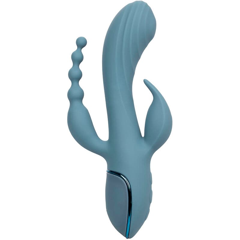 CALEXOTICS - VIBRATOR TRIPLE ECSTASY GREY thumb 3