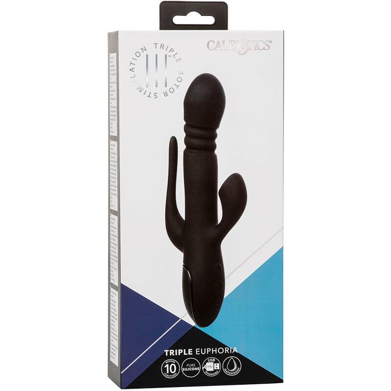 CALEXOTICS - VIBRATOR TRIPLE EUPHORIA BLACK thumb 11