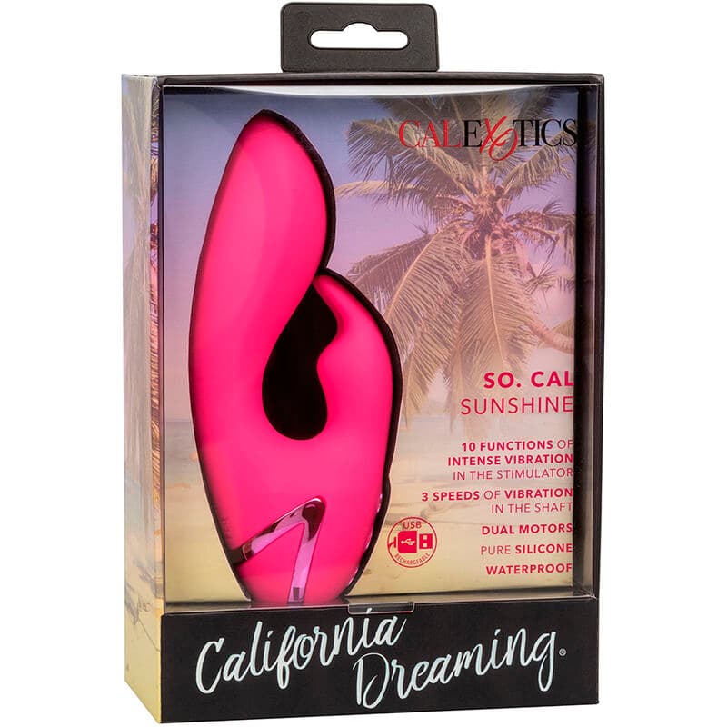 CALEXOTICS - SO. CAL SUNSHINE VIBRATOR RABBIT FUCHSIA BY CALIFORNIA DREAMING thumb 13