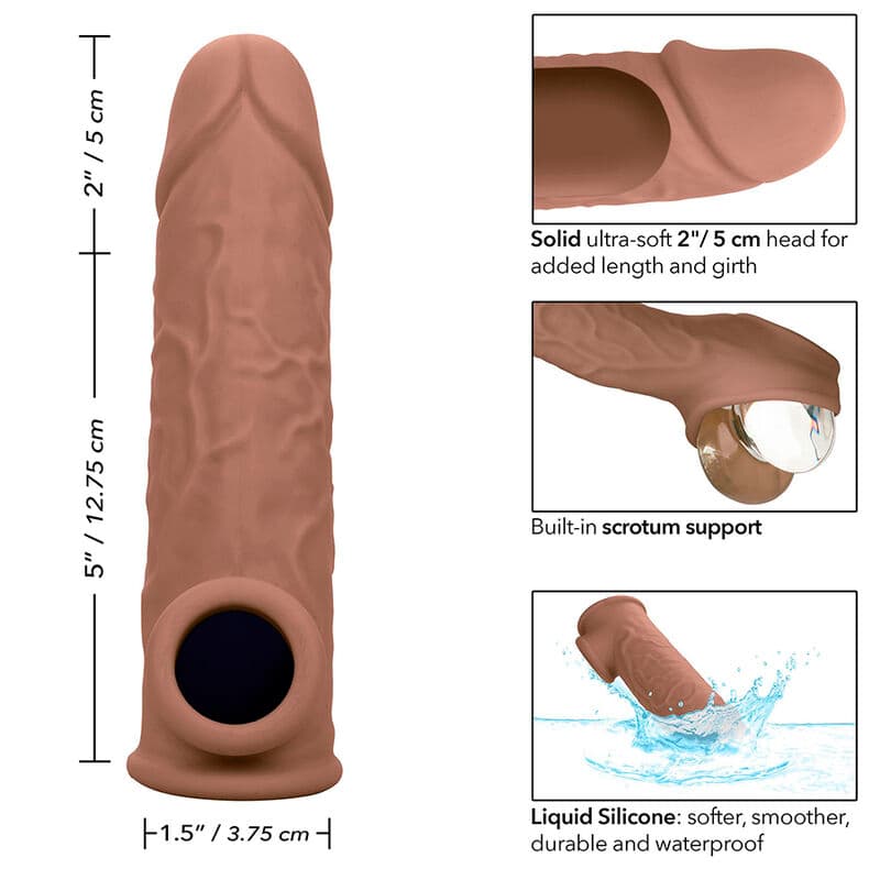 CALEXOTICS - PERFORMANCE MAXX LIFE-LIKE EXTENSION 7 BROWN SKIN thumb 11