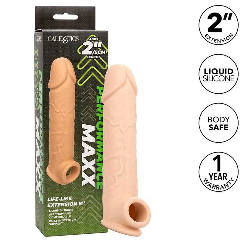 CALEXOTICS - PERFORMANCE MAXX LIFE-LIKE EXTENSION 8 LIGHT SKIN thumb 2