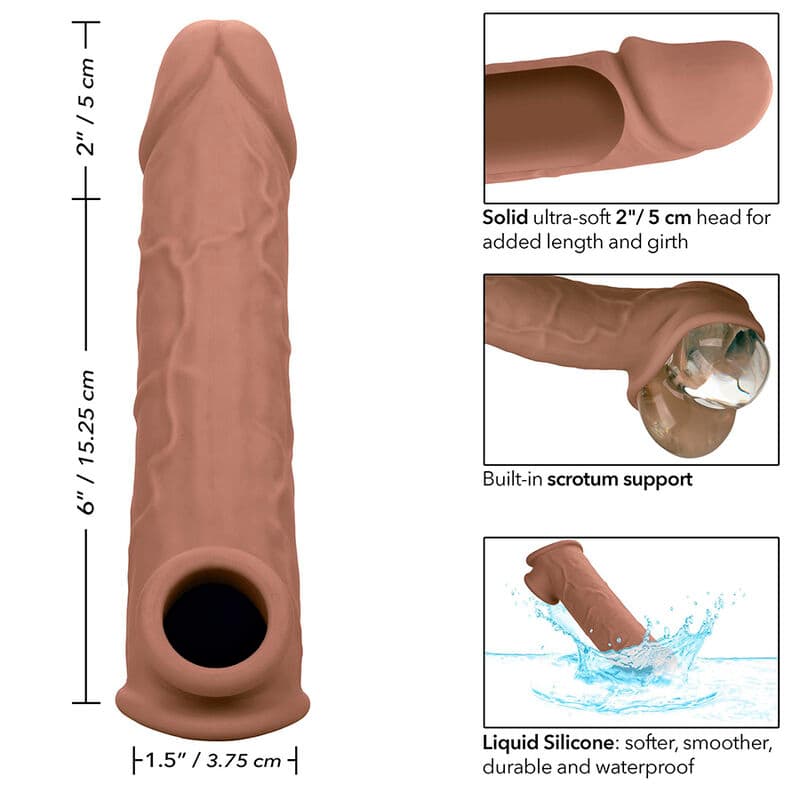 CALEXOTICS - PERFORMANCE MAXX LIFE-LIKE EXTENSION 8 BROWN SKIN thumb 11