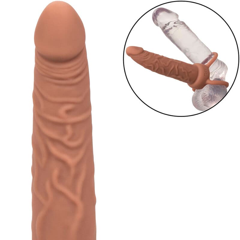 CALEXOTICS - PERFORMANCE MAXX RECHARGABLE DUAL PENETRATOR BROWN SKIN thumb 9