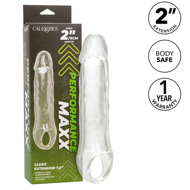 CALEXOTICS - PERFORMANCE MAXX CLEAR EXTENSION 7,5 TRANSPARENT thumb 2
