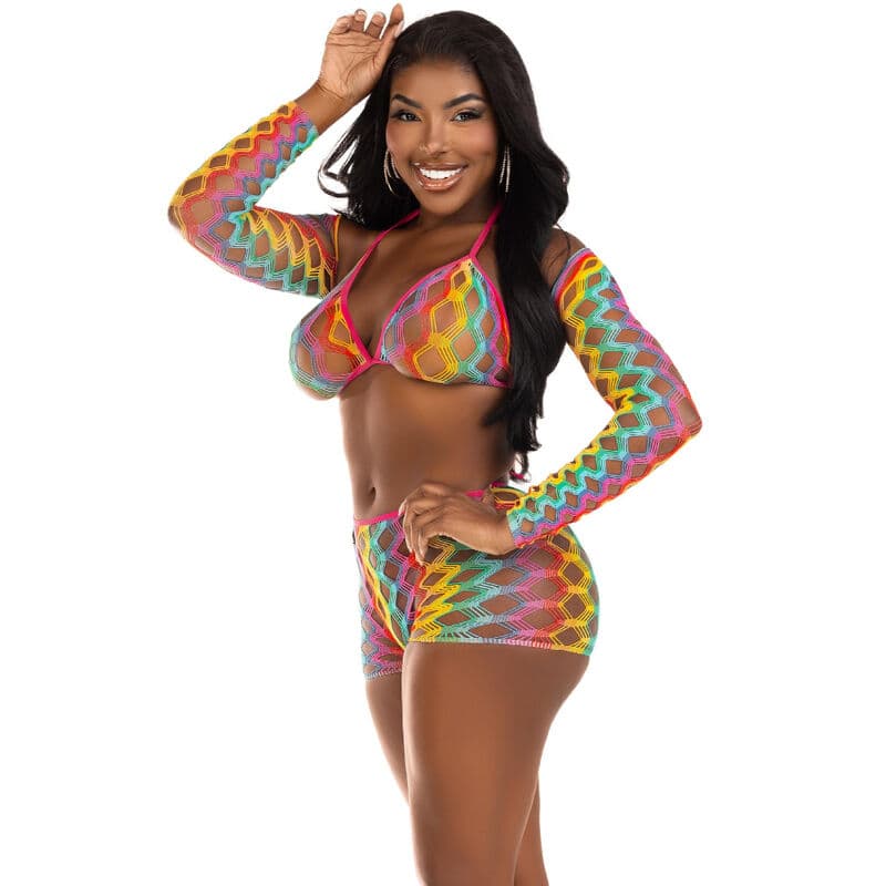 LEG AVENUE - THREE PIECE SET MULTICOLOR thumb 3