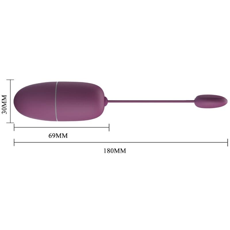 PRETTY LOVE - NYMPH VIBRATING EGG APP CONTROLLED LILA thumb 5