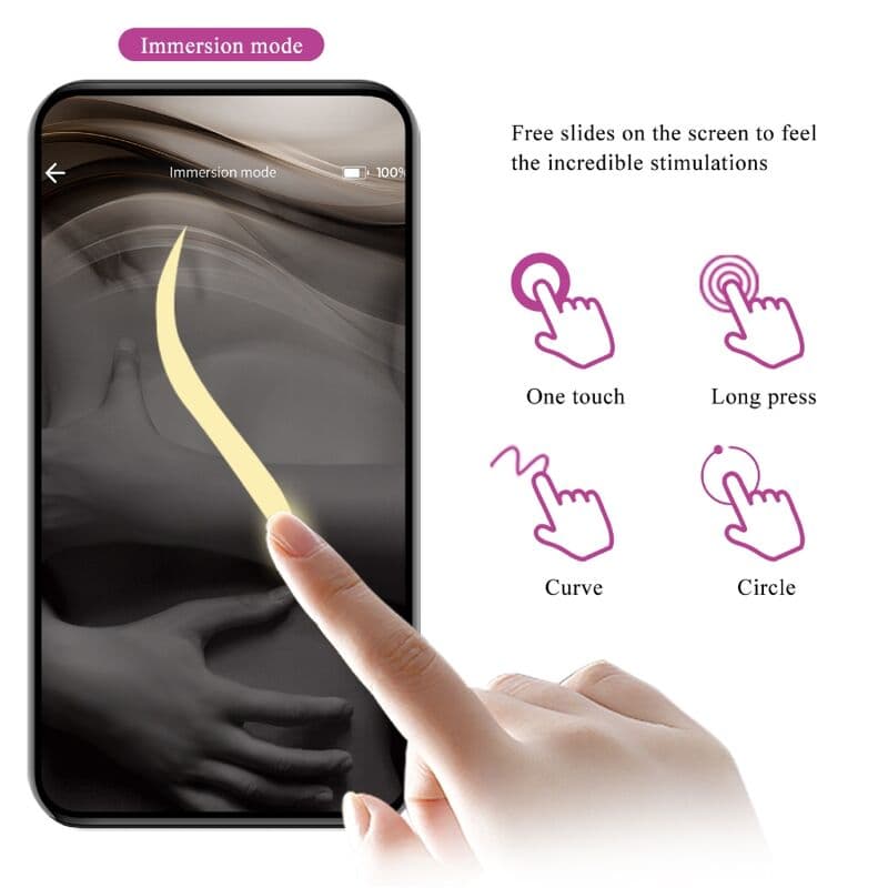 PRETTY LOVE - NYMPH VIBRATING EGG APP CONTROLLED LILA thumb 13