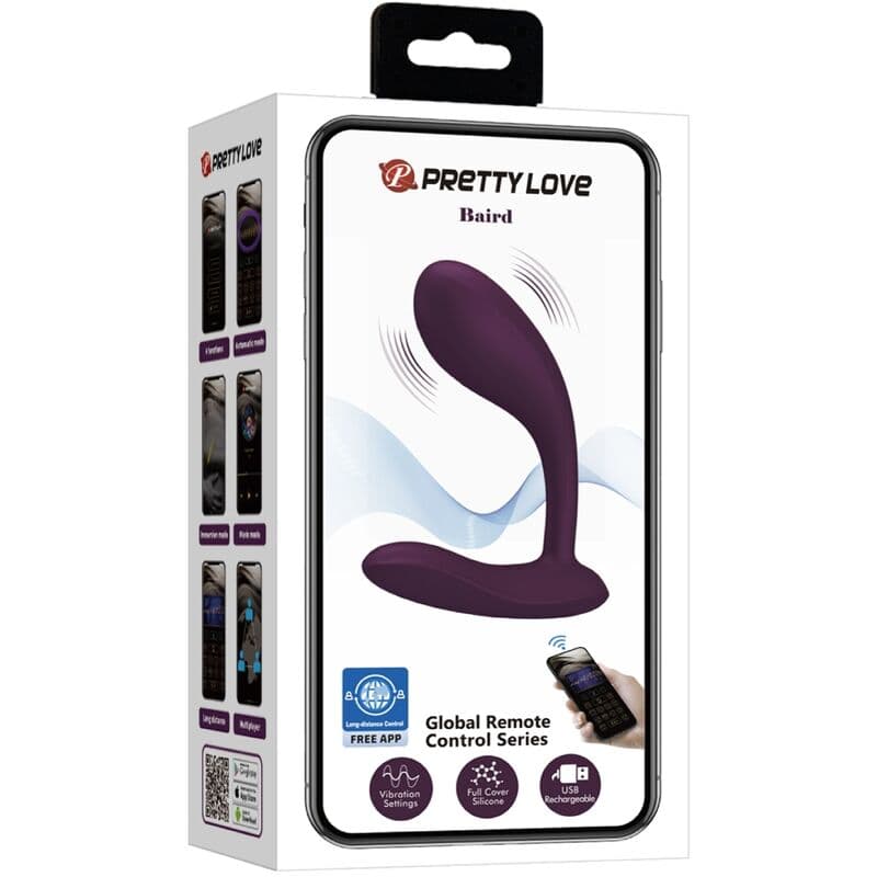 PRETTY LOVE - BAIRD G-SPOT 12 VIBRATIONS RECHARGEABLE LILA APP thumb 14