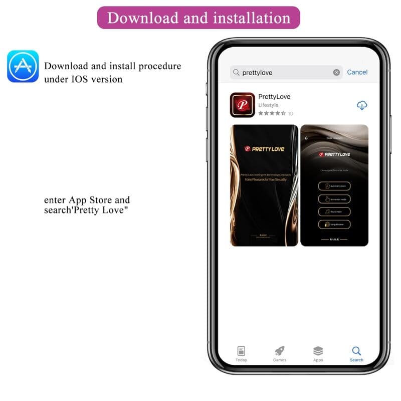 PRETTY LOVE - BAIRD G-SPOT 12 VIBRATIONS RECHARGEABLE LILA APP thumb 9
