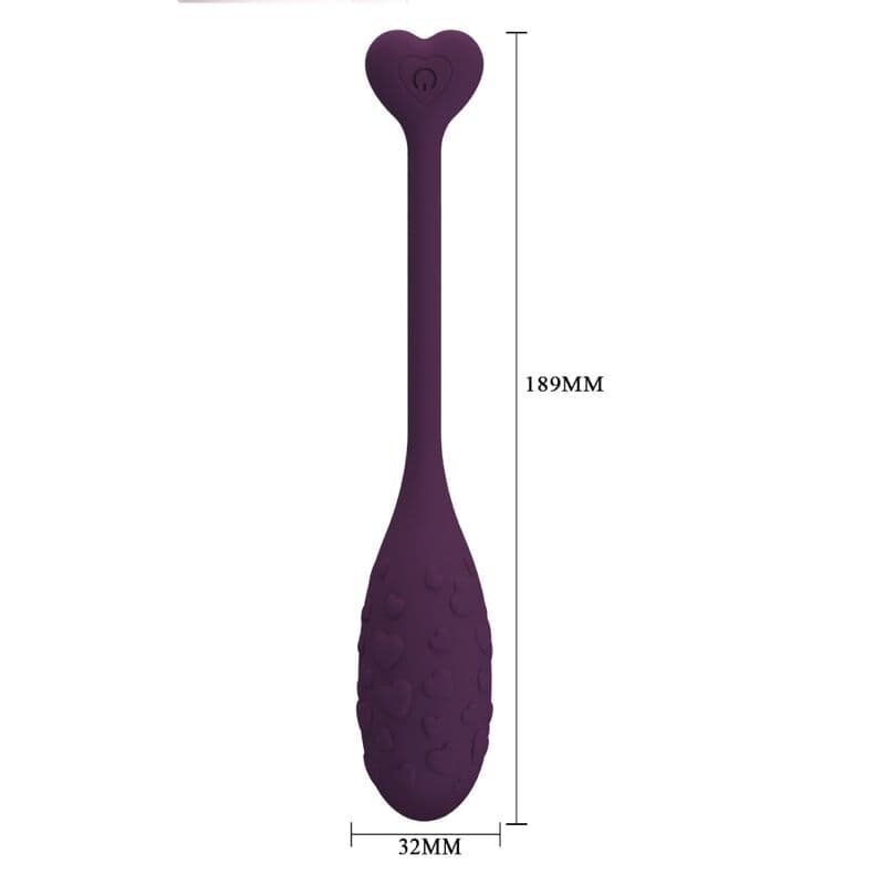 PRETTY LOVE - FISHERMAN APP CONTROLLED  VIBRATING EGG LILA thumb 5