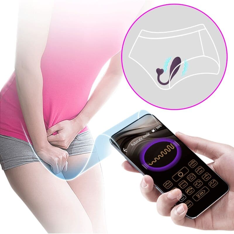 PRETTY LOVE - FISHERMAN APP CONTROLLED  VIBRATING EGG LILA thumb 8