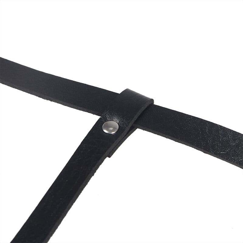 SUBBLIME - LEATHER BODY HARNESS BLACK ONE SIZE thumb 7