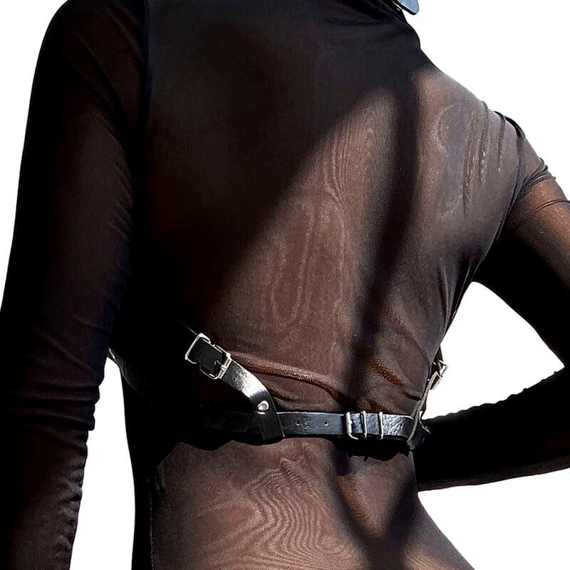 SUBBLIME - LEATHER CHEST HARNESS BLACK ONE SIZE thumb 3