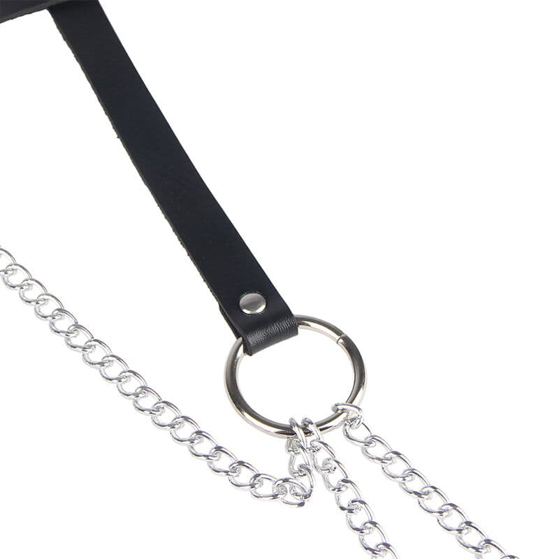 SUBBLIME - LEATHER RING CHAINBELT BLACK ONE SIZE thumb 5