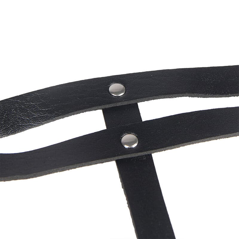 SUBBLIME - LEATHER RING CHAINBELT BLACK ONE SIZE thumb 7