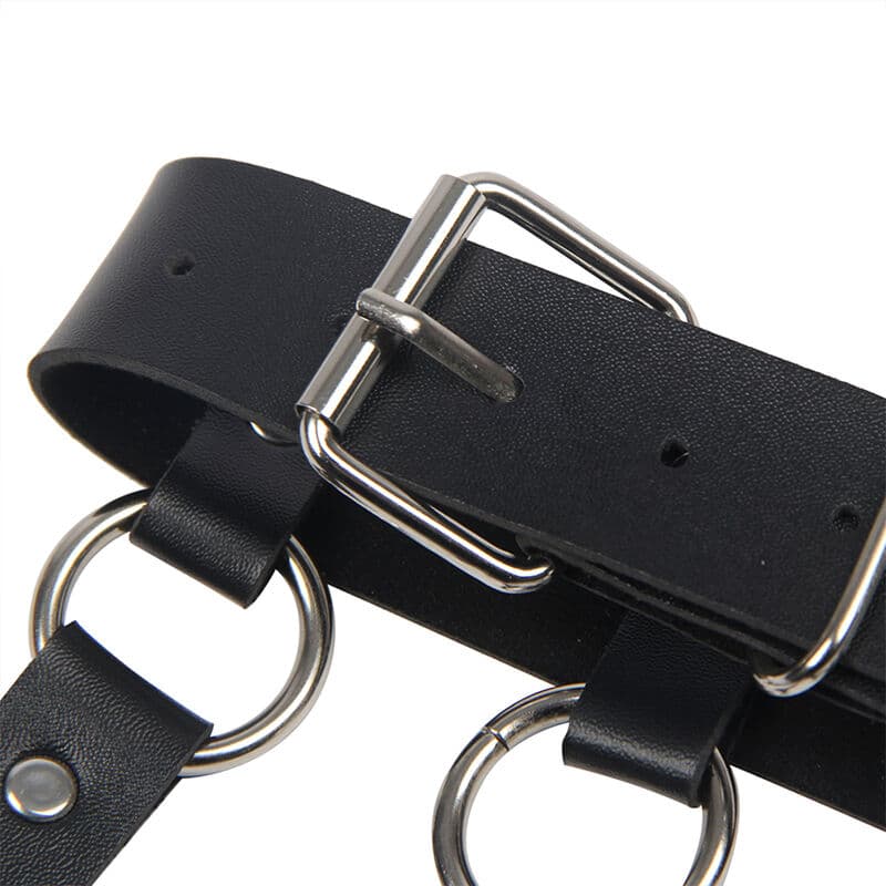 SUBBLIME - CHEST HARNESS WITH BIG RING CHAINS ONE SIZE thumb 6