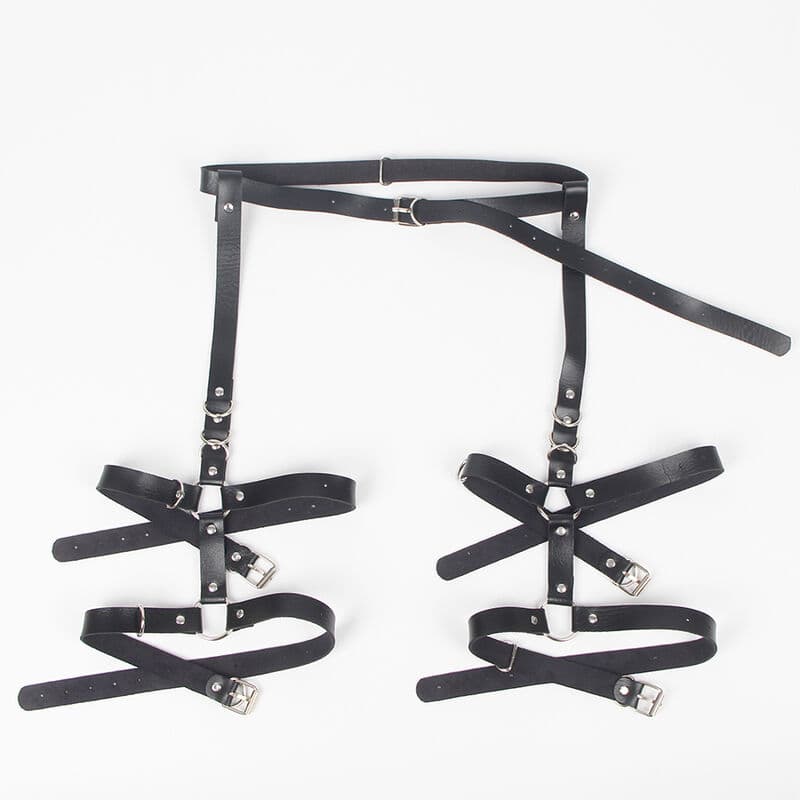 SUBBLIME - GARTER HARNESS WITH RINGS ONE SIZE thumb 4